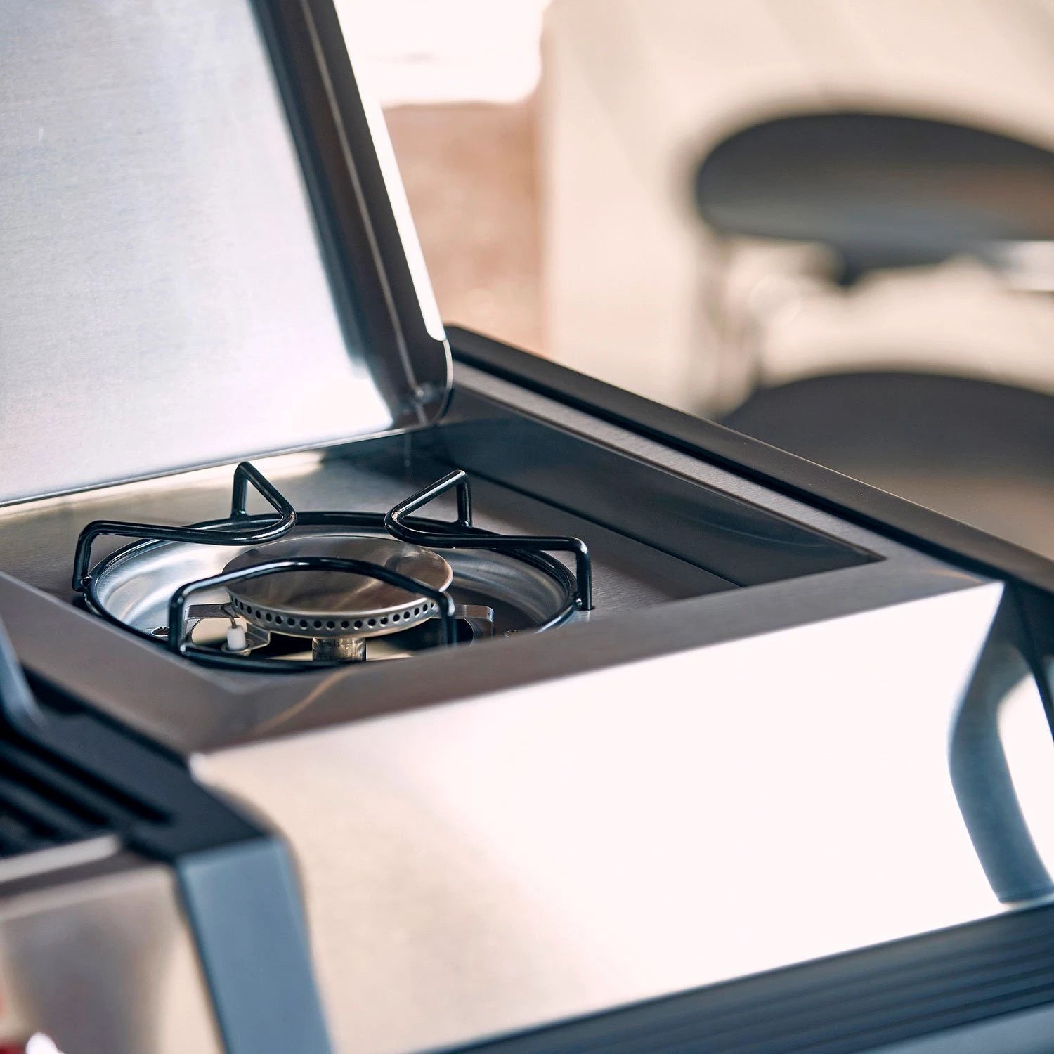 Enders® Gasgrill Monroe Pro 4 SIK Turbo Gas Grill - Gasgrill 4 Brenner Edelstahl