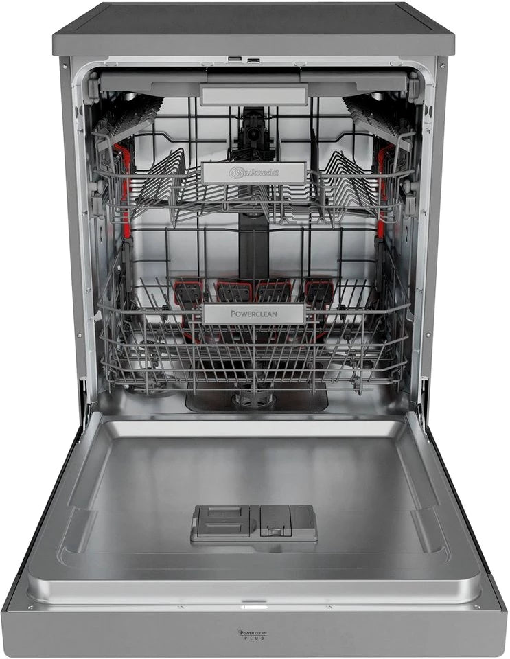 BAUKNECHT Standgeschirrspüler OBFC Ecosilent 7540, 14 Maßgedecke