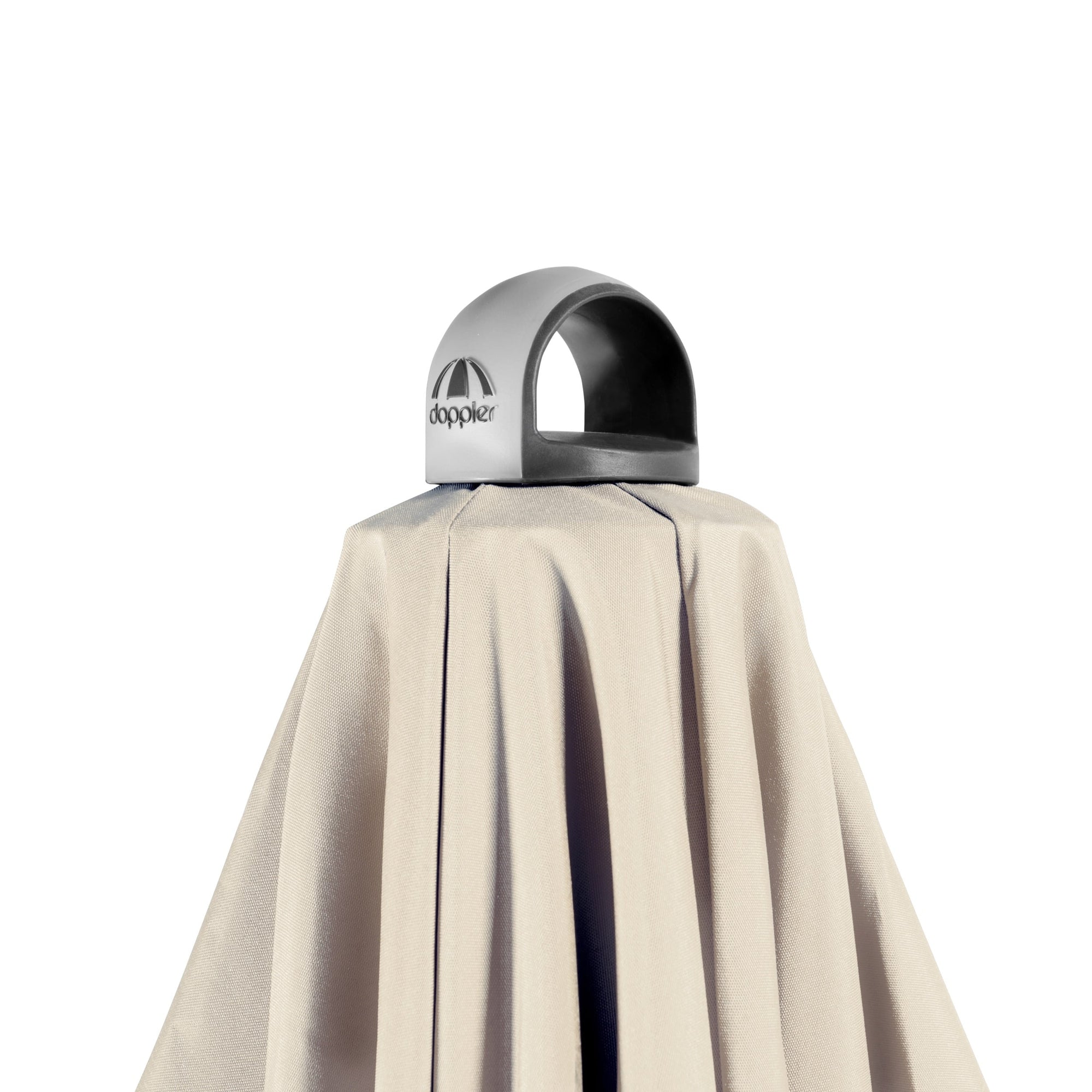 Doppler Sonnenschirm / Kurbelschirm &quot;Expert 300 x 200 Auto Tilt&quot; (natur, 300 x 200 cm)