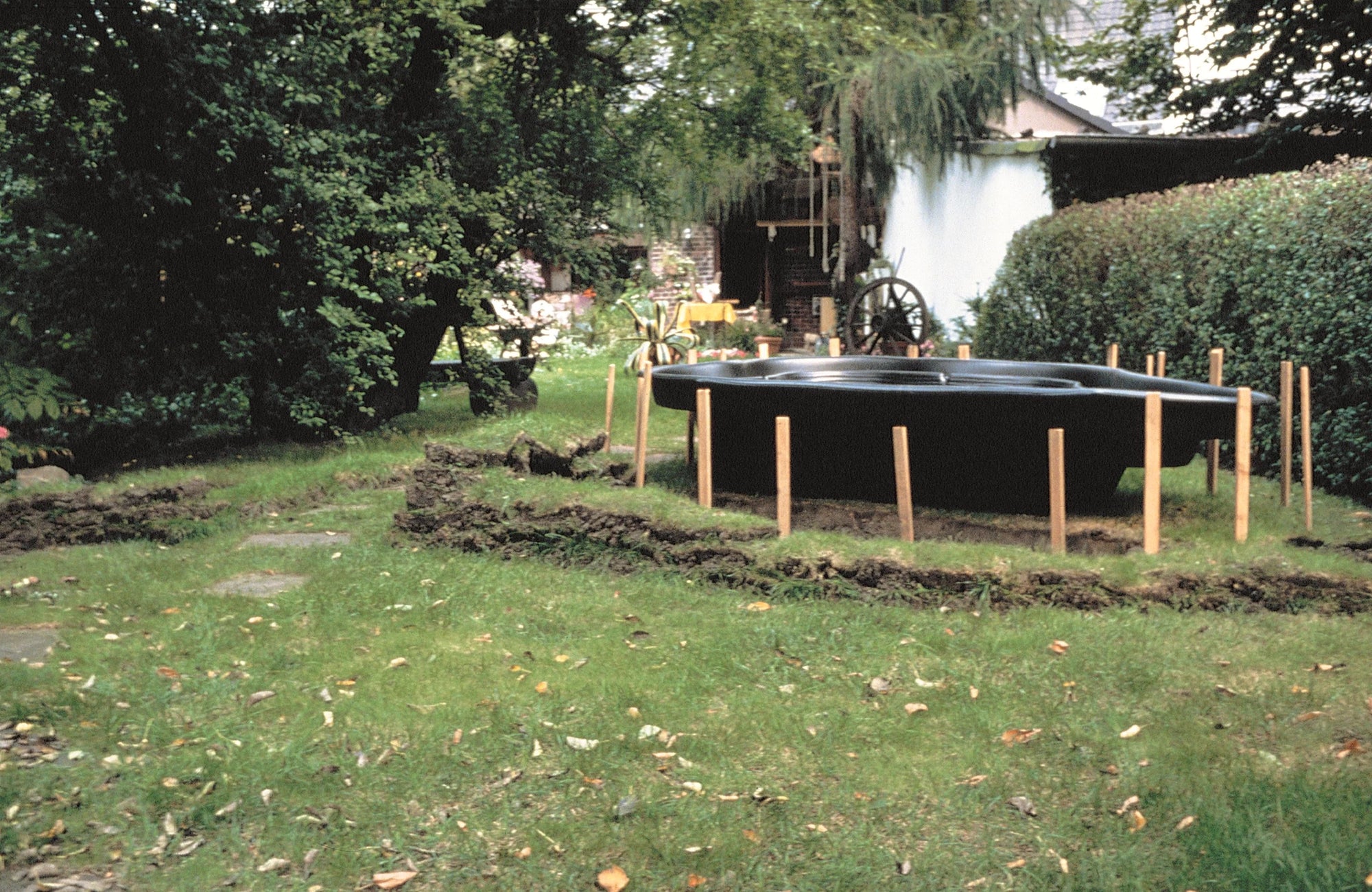 Ubbink Fertigteich QUADRA C2, BxLxH: 118x225x70 cm, 1500 l, mit Biotoprand