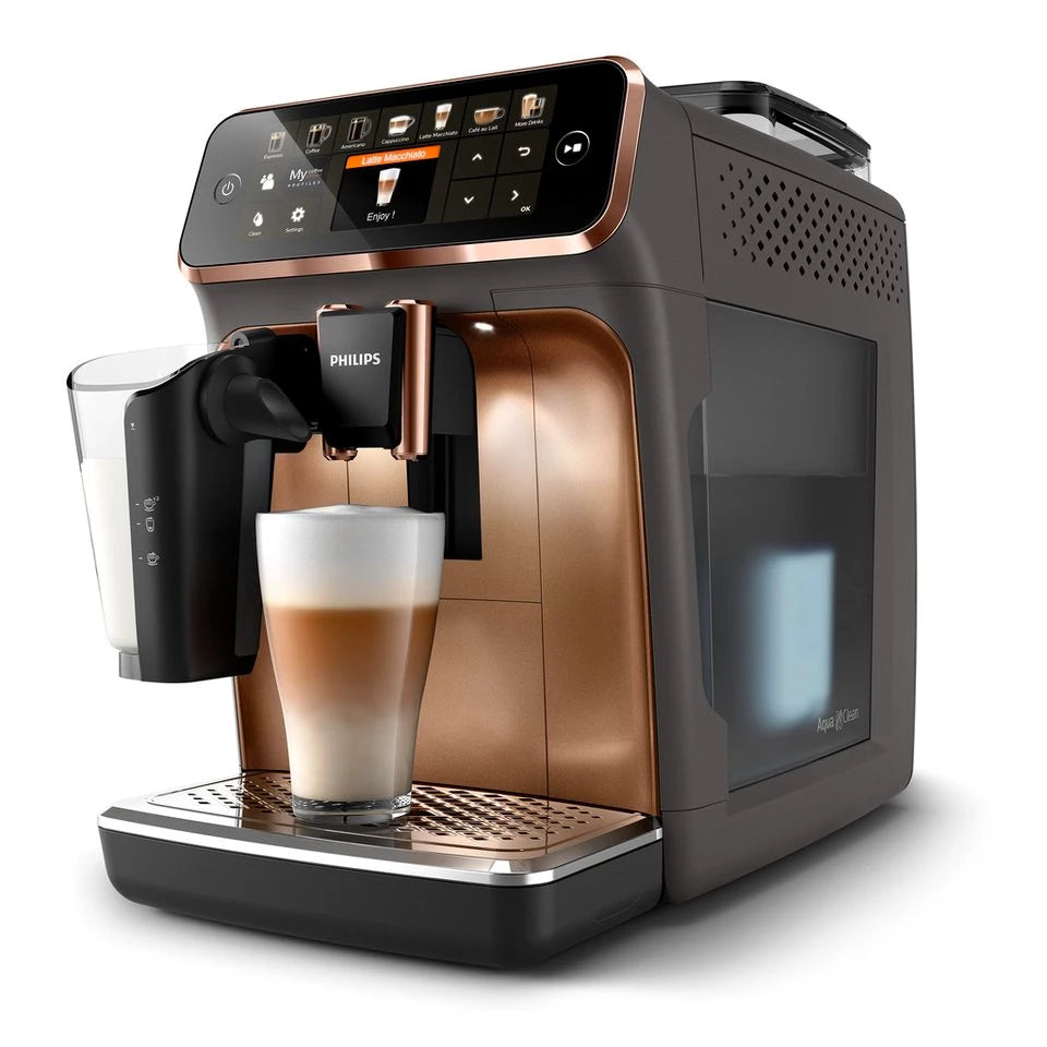 Philips Kaffeevollautomat 5400 Series EP5144/70, mit LatteGo-Milchsystem