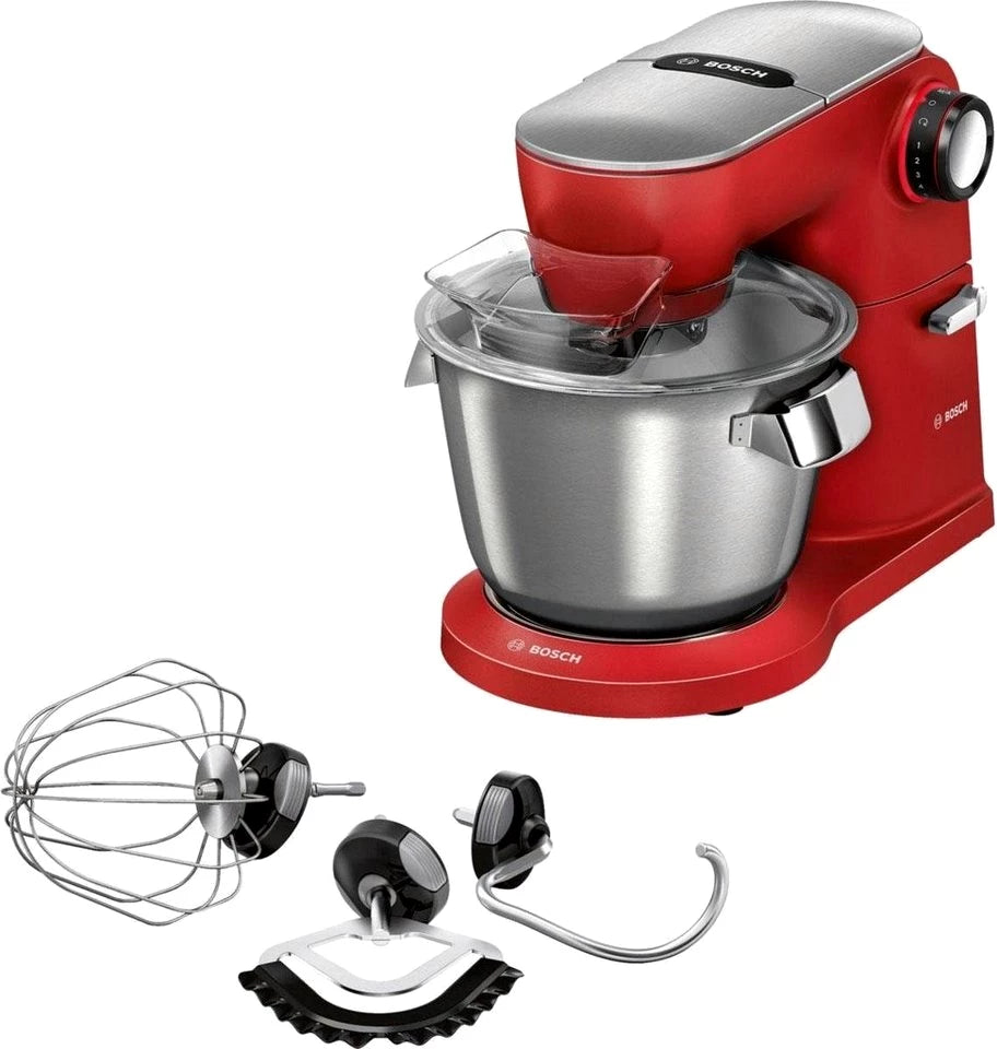 BOSCH Küchenmaschine Serie 8 MUM9A66R00, Gratis Set VeggieLove Plus MUZ9VLP1, 1600 W, 5