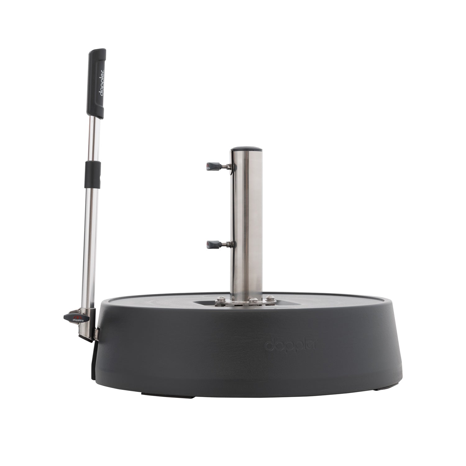 Doppler Rollsockel &quot;Easy Move Switch&quot; ohne Dekorplatte (50 kg, für Sonnenschirme bis Ø 300 cm)
