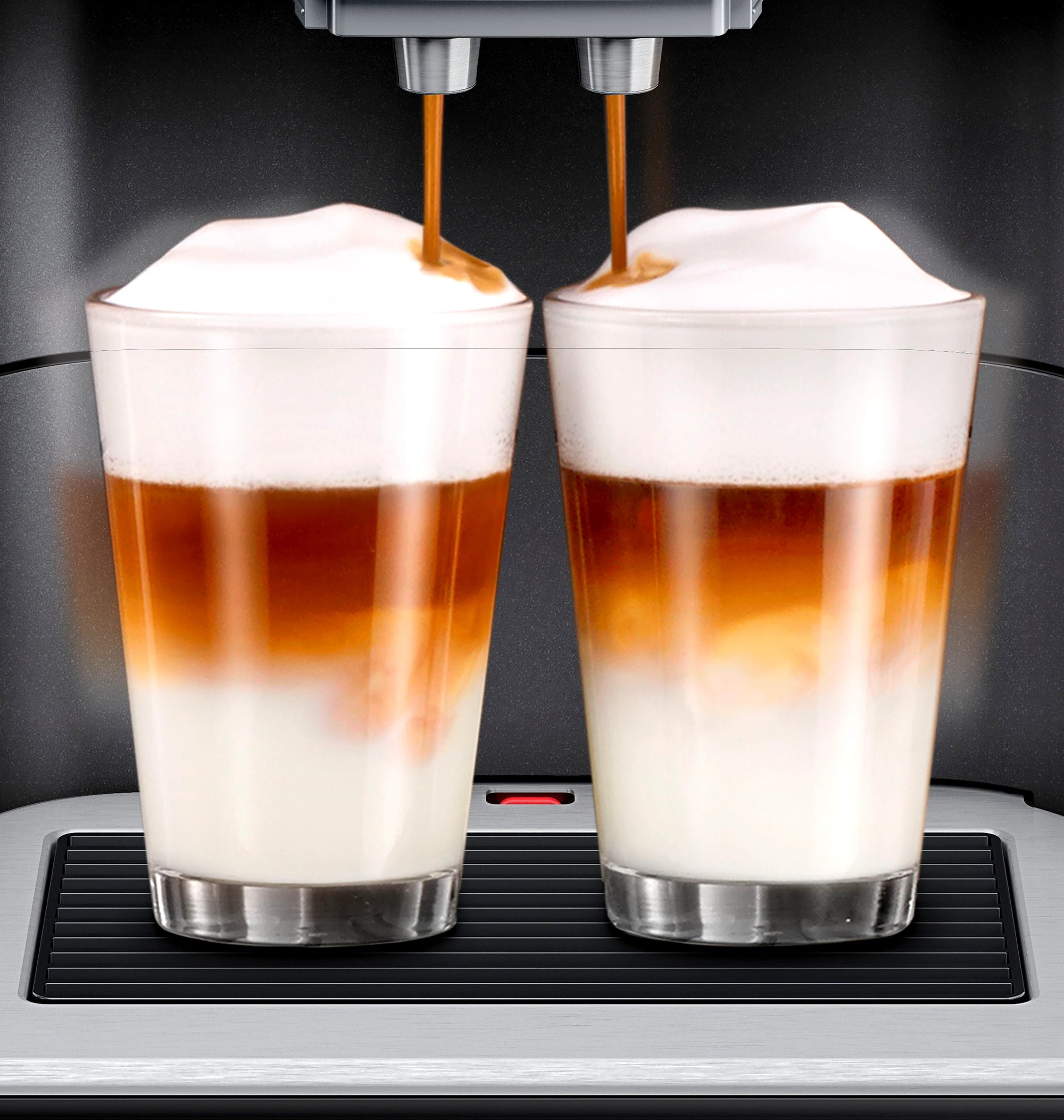 SIEMENS Kaffeevollautomat EQ6 plus s400 TE654509DE, Doppeltassenfunktion, Keramikmahlwerk