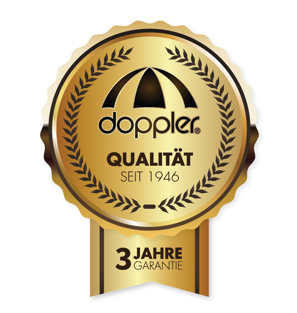 Doppler Sonnensegel &quot;AluPro 500 x 500 x 500&quot; Dreieck (weiß, 500 x 500 x 500 cm)