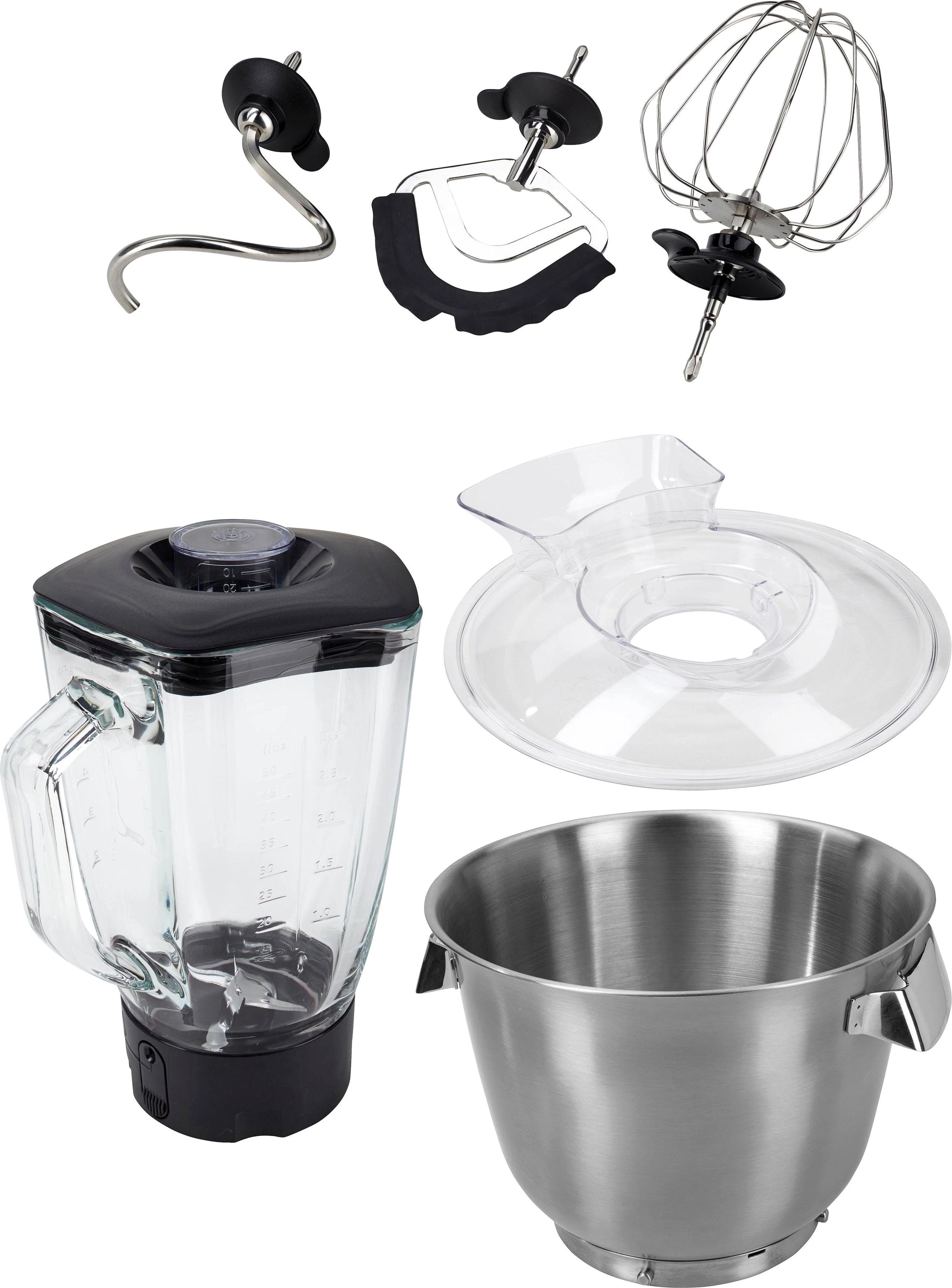 BOSCH Küchenmaschine OptiMUM MUM9DT5S41, 1500 W, 5,5 l Schüssel, integrierter Timer