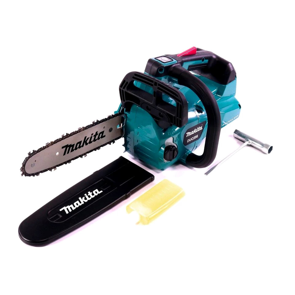 Makita Benzin-Kettensäge DUC 256 Z Akku Kettensäge 36 V (2x 18 V) Brushless 25 cm Solo - ohn