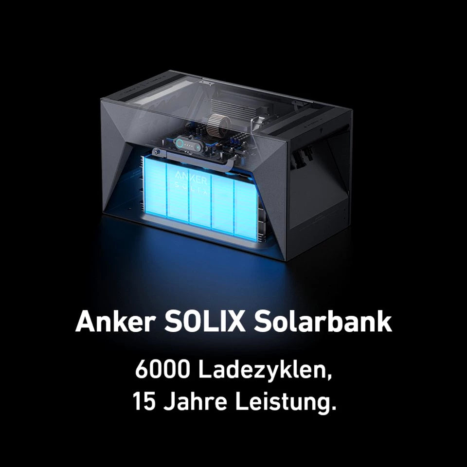 Anker Solaranlage Anker Solaranlage Solix SolarBank E1600, Speicher für Balkonkraftwerke