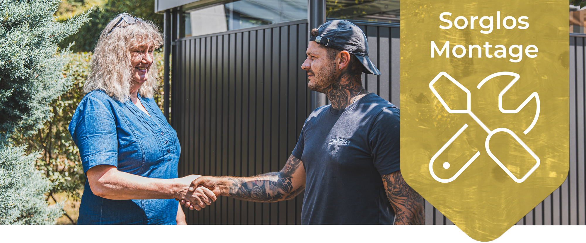 Alberts® Wellengitter-Doppeltor